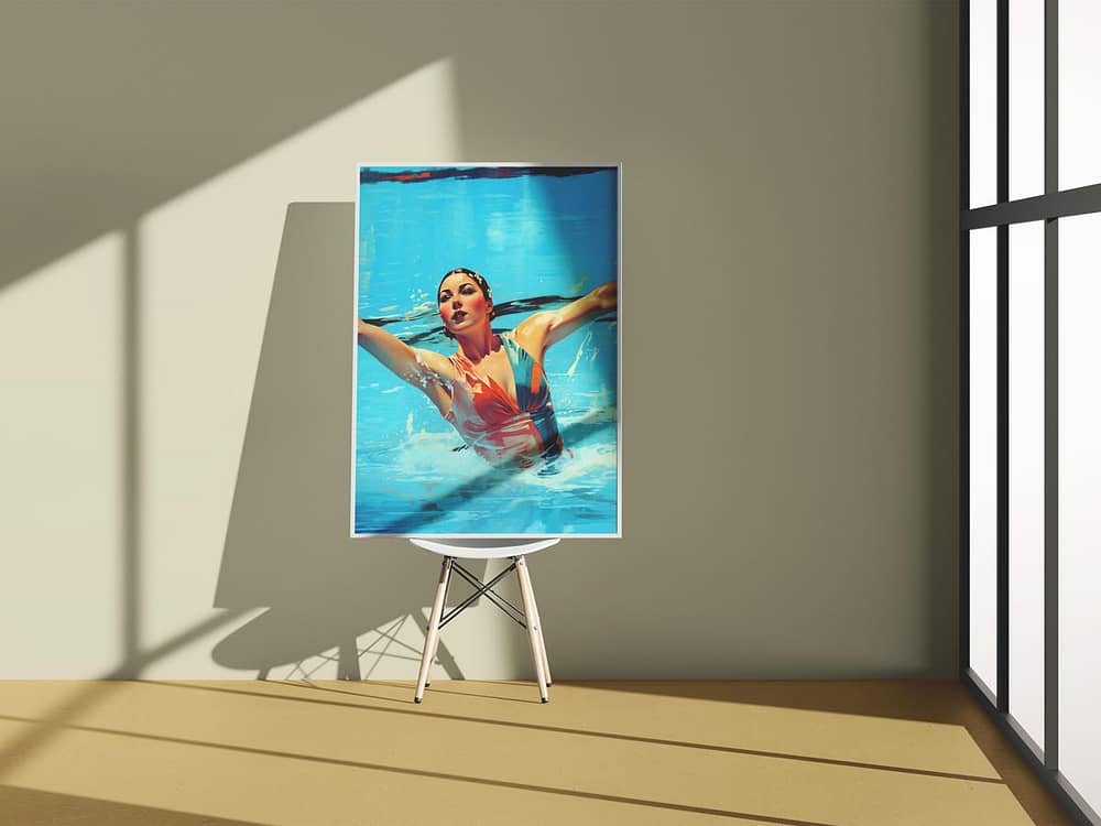 Artistic Swimming Poster 2