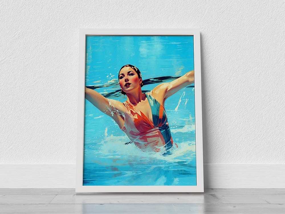 Artystic Swimming Poster 1