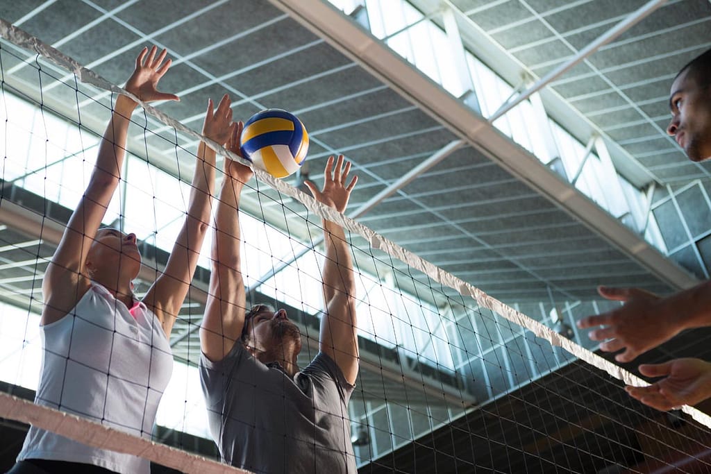 Olympic Volleyball: Sport Teamwork At Its Best