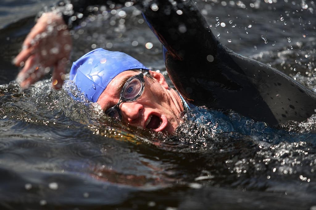 Marathon Swimming: Pushing the Limits of Super-Human Strength