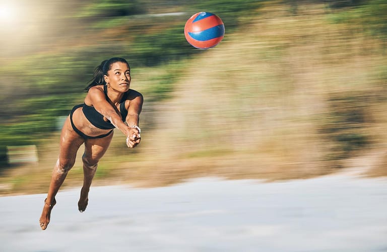Olympic Beach Volleyball: A Powerful And Vibrant Game 1 Olympic Beach Volleyball: A Powerful And Vibrant Game